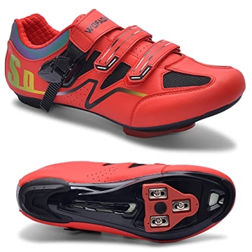 Indoor Cycling Shoes Compatible with pelaton Bike Road Biking Shoes Men's Bicycle Outdoor Riding Spi...
