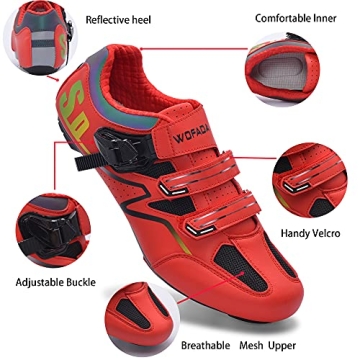 WOFADA Indoor Cycling Shoes for Peloton & Outdoor Biking