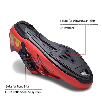 WOFADA Indoor Cycling Shoes for Peloton & Outdoor Biking