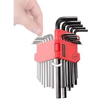 TEKTON Hex Key Wrench Set, 26-Piece (3/64-3/8 in., 1.27-10 mm) | 25252