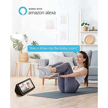 DJHH Indoor Security Camera 1080P [2022 New] WiFi Camera for Home Security-2.4Ghz Dog Camera with Phone App for Pet/Baby,Nanny Cam with Night Vision/2 Way Audio/Motion Tracking