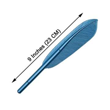 Maydahui 20 PCS Feather Rollerball Pen Set - Creative Colorful Writing Tools