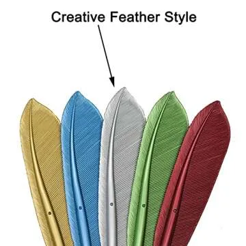 Maydahui Feather Rollerball Pen Set for Creative Writing