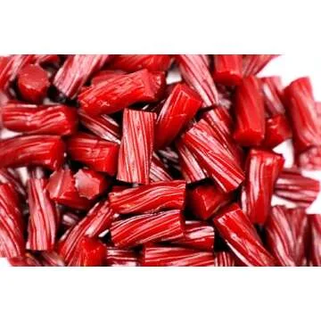 Australian Style Bite Size Red Cherry Licorice - 1.5 lbs of Fresh Delicious Soft Chewy Cherry Licorice
