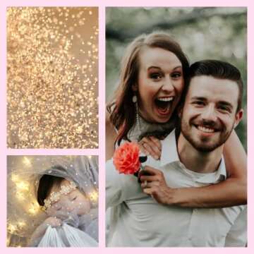 Morex Blush Gold Wired Ribbon for Crafts and Decor