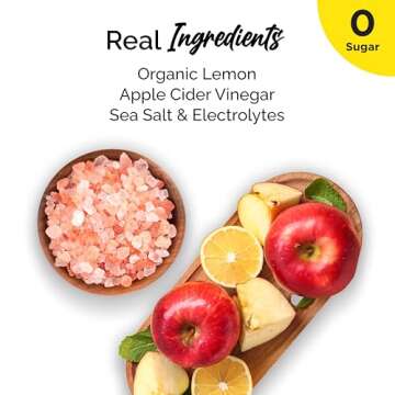 ROUTINE Morning Daily Hydration | Electrolyte Powder Packets with Apple Cider Vinegar, Lemon and Sea...
