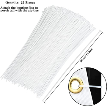 Durable USA Pleated Fan Flag for Patriotic Events