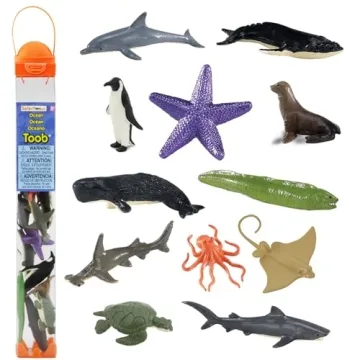 Safari Ltd. Ocean TOOB - 12 Mini Figurines: Dive into Marine Life Adventure