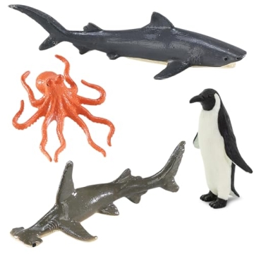 Safari Ltd Ocean TOOB 12 Mini Figurines Marine Life Educational Toy