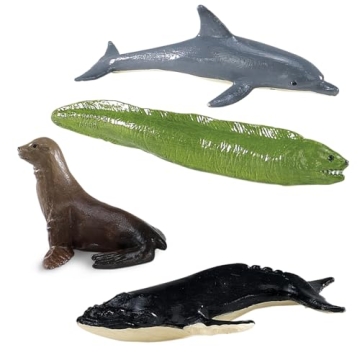 Safari Ltd Ocean TOOB 12 Mini Figurines Marine Life Educational Toy