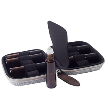 Aroma2Go Essential Oil Travel Carrying Case for 5 Bottles