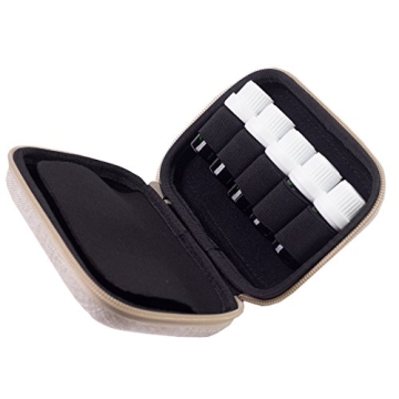 Aroma2Go Essential Oil Travel Carrying Case for 5 Bottles