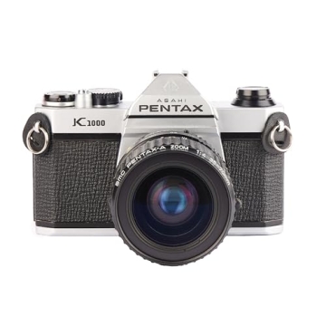 Pentax K1000 Manual Focus SLR Film Camera with 50mm Lens