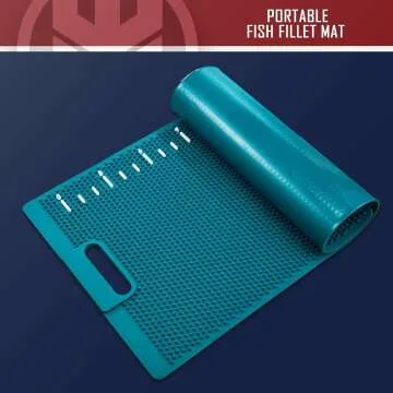 Fish Fillet Mat & Knife Kit - Clean & Fillet Easily
