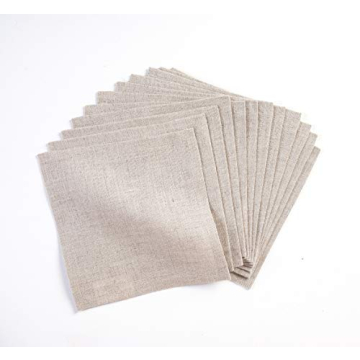 Exquisite Solino Home Linen Cocktail Napkins – Set of 12 – Sustainable & Stylish