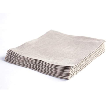 Elegant Solino Home Linen Cocktail Napkins Set of 12