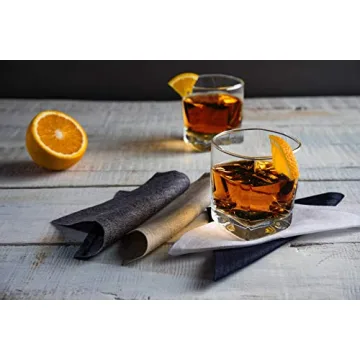 Elegant Solino Home Linen Cocktail Napkins Set of 12