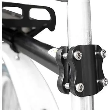 Versatile Retractable Aluminum Bike Rear Rack