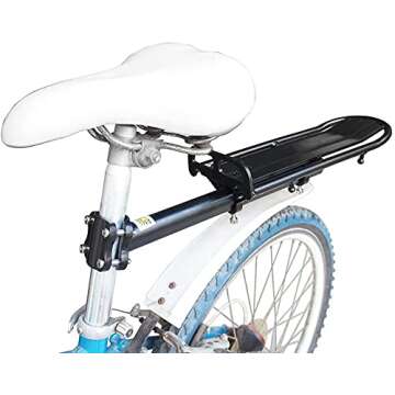 Versatile Retractable Aluminum Bike Rear Rack