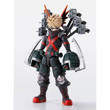 My Hero Academia S.H.Figuarts Izuku Midoriya Katsuki Bakugou Action Figure