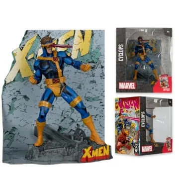 McFarlane Marvel Cyclops Collectible Figure - X-Men #1 Edition