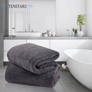 TENSTARS Soft Quick-Drying Bath Towels for All