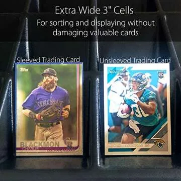 TitanShield 2 Pack Card Sorting Trays for Organizing Cards