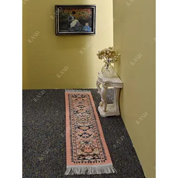 iLAND Mini Dollhouse Accessories Victorian Woven Rugs Set
