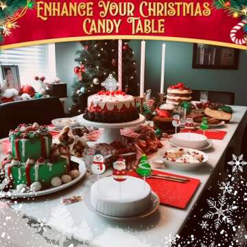 Christmas Lollipops 12pk- Christmas Candy Individually Wrapped For Christmas Party Favors & Christmas Decorations - Christmas Suckers & Christmas Treats - Christmas Stocking Stuffers, Christmas Snacks