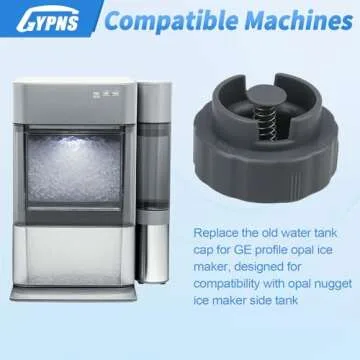 Ice Maker Water Tank Cap Valve Assembly Compatible With GE Profile Opal 2.0 & 1.0 Nugget Ice Maker, for Opal Nugget Ice Maker Side Tank Replacement Parts