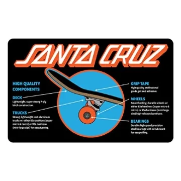 Santa Cruz Screaming Hand Skateboard Complete 8.25x31.5