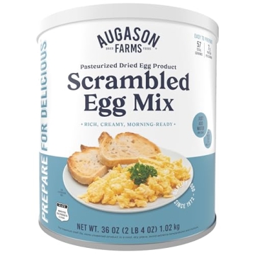 Augason Farms Dehydrated Whole Egg Powder 46 Servings