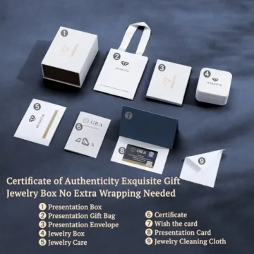 Heart Pendant Moissanite Necklace for Women Gifts