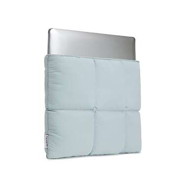 Canvaslife Puffy Laptop Sleeve 13 Inch for MacBook Pro, Quilted Puffer Case