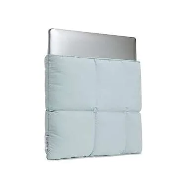 Canvaslife Puffy Laptop Sleeve 13 Inch for MacBook Pro, Quilted Puffer Case