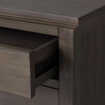 SAFAVIEH Couture Home Collection Lisabet Light Brown 3-Drawer Wood Nightstand Table (Fully Assembled)