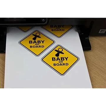 PPD Printable Vinyl Sticker Paper for Custom Stickers