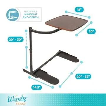 Stander Wonder Tray for Dining, Gaming, and Crafting