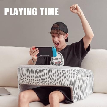 cooloo8 Memory Foam Reading Pillow for Comfortable Lap Use