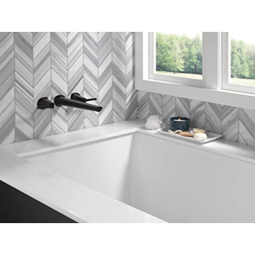 Delta Galeon Tub Filler | Matte Black Elegant Design