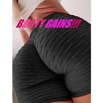 SEASUM Women Booty Lifting Workout Shorts for Gym