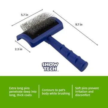 Show Tech Tuffer Than Tangles Slicker Brush for Grooming