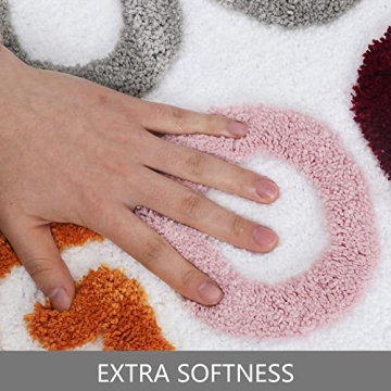 BOVEU Get Naked Bath Mat Soft Non-Slip Microfiber Rug