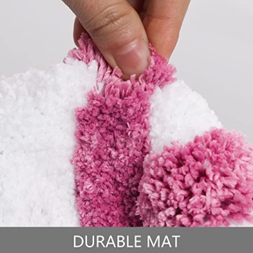 BOVEU Get Naked Bath Mat Soft Non-Slip Microfiber Rug