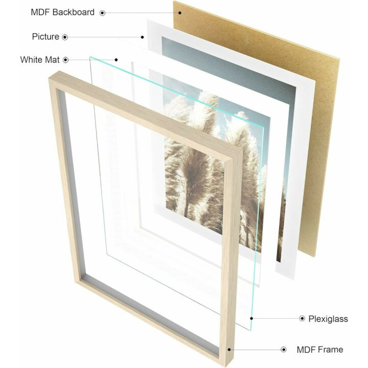 ArtbyHannah 8 Pack Gallery Wall Frame Set