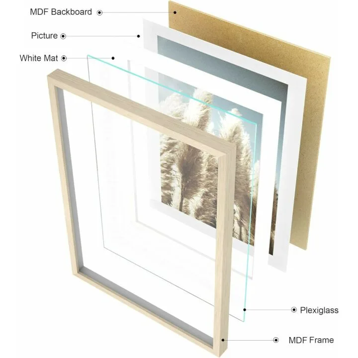 ArtbyHannah 8 Pack Gallery Wall Frame Set