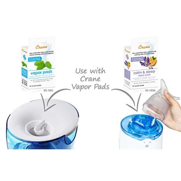 Crane EE-5202 Inhaler & Warm Mist Humidifier 0.5 Gallon