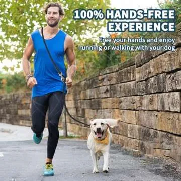 LWBMG 8ft Multi Function Leather Dog Leash for All Dogs