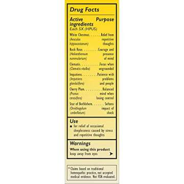 Bach RESCUE SLEEP Dropper 20mL, Natural Sleep Aid, Homeopathic Flower Essence, Free of Melatonin, Sugar, & Gluten, Family-Friendly, Non-alcohol Formula