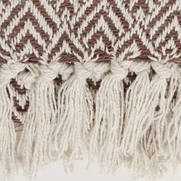 DII Diamond Cotton Throw - Woven 50x60 for All Occasions